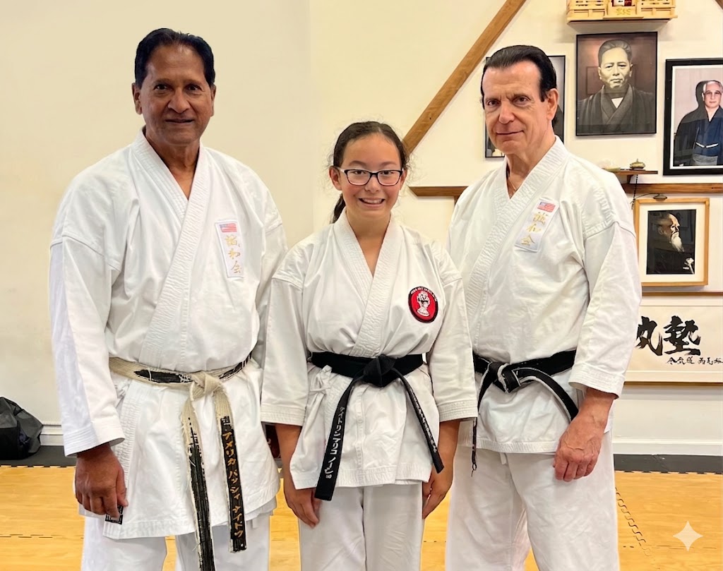 Shihan Vassie and instructors with a K.I.C.K. Crew student